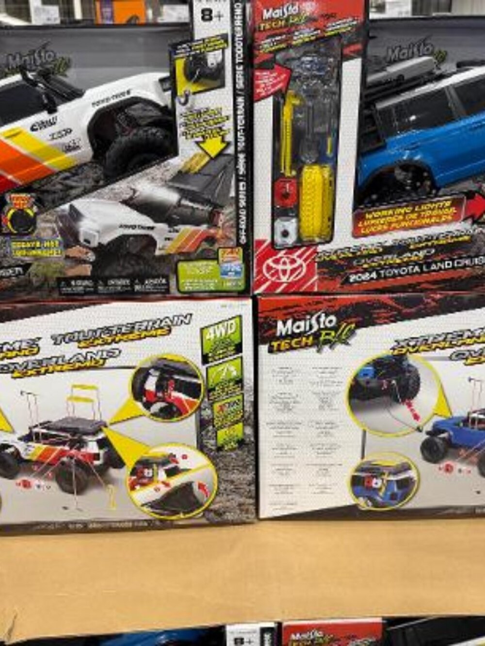 NEW Maisto Tech RC 2024 Toyota Land Cruiser Overland Extreme ( Set of 2 )